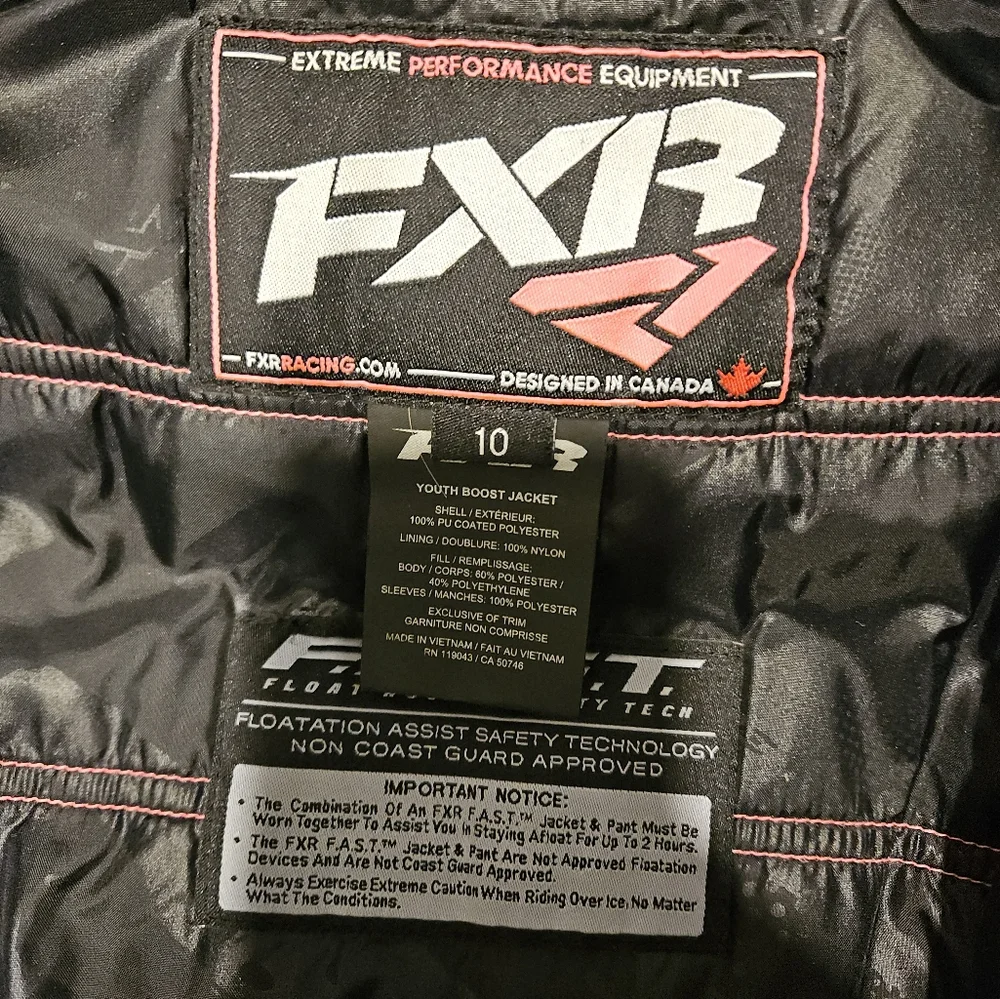 Girls FXR snowmobile F.A.S.T - Picture 3 of 7